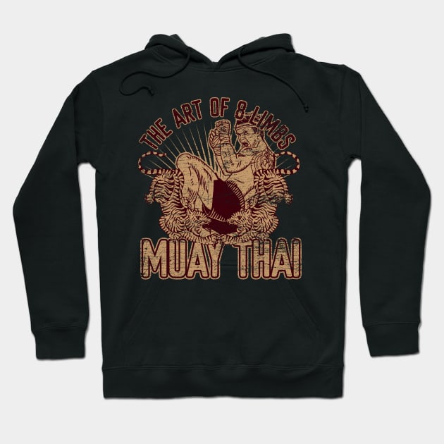 muay thai limbs tiger grunge Hoodie by ShirtsShirtsndmoreShirts